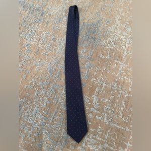 Hickey Freeman Silk Blue Tie